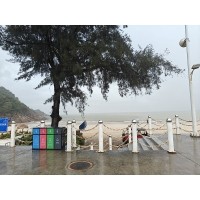 溪涌之行，6月風(fēng)雨擋不住激埃特的熱情